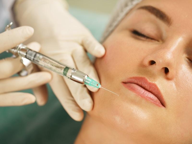 Botox facial injection aesthetic treatment Peshawar